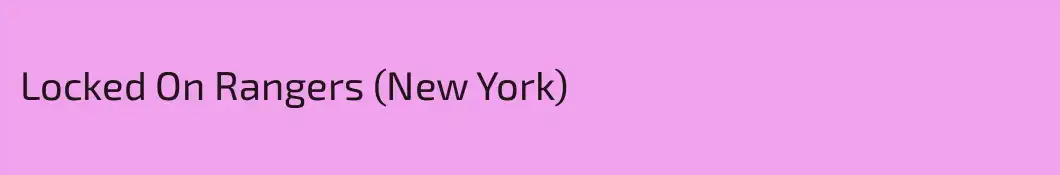 Locked On Rangers (New York)